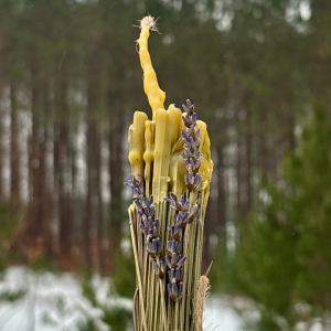 Beeswax Fire Starters
